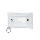 ari designのシロクマにマフラーを（チョコミントカラーVer.） Mini Clear Multipurpose Case