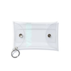 ネコ毛虫のすわい Mini Clear Multipurpose Case