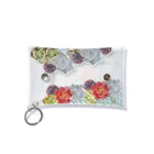 Art na plantsのKeep smiling Mini Clear Multipurpose Case