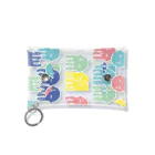 Saaya Pajamandam Goodsの38Pajama カラフル Mini Clear Multipurpose Case