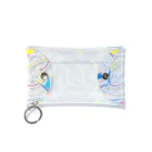 chika_shirakawaのKODAIPOP▲▼▲▼不思議な直弧文 Mini Clear Multipurpose Case