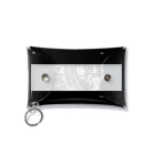 COOL&SIMPLEのBlack White Illustrated Skull King  Mini Clear Multipurpose Case