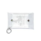  cat Holmesのdaily life at home Mini Clear Multipurpose Case