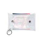 B_possibleのピンク髪の少女 リアルVer. Mini Clear Multipurpose Case