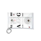 G-HERRINGのGESARA 【 Global Economic Security and Recovery Act 】 Mini Clear Multipurpose Case