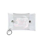 ニャーちゃんショップのムーンキャット【月で暮らす猫】 Mini Clear Multipurpose Case