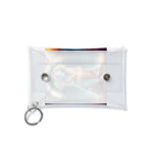 13261326の神々しい犬のグッズ Mini Clear Multipurpose Case