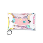 那須モバイル店の帽子を被る女の子 Mini Clear Multipurpose Case