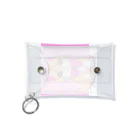 Officefaceのリボン猫ちゃん Mini Clear Multipurpose Case