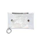 Công ty tròn quây quâyのウサギのハーレーくん Mini Clear Multipurpose Case