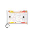 さとみ_イラスト屋♡の「ファイヤ〜🔥」 Mini Clear Multipurpose Case