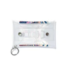 Artful Whiskersの一人旅の少女 Mini Clear Multipurpose Case