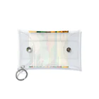 lallypipiのドット柄の世界「野生の王国」グッズ Mini Clear Multipurpose Case