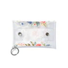 ファンシーTシャツ屋のパステルカラーの花束 Mini Clear Multipurpose Case