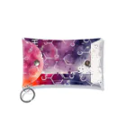 science closet（科学×ファッション）の惑星の化学反応式 Mini Clear Multipurpose Case