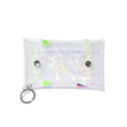 kazu_gのスケボーのない人生なんて!(ウサギ) Mini Clear Multipurpose Case