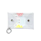 ●▲■-ﾏﾙｻﾝｼ-のマカロン三姉妹 Mini Clear Multipurpose Case