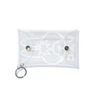 VIRTUAL CROSSのRabbit Logo white Mini Clear Multipurpose Case