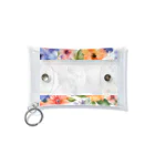 そぼろ堂の花といっしょ💐 Mini Clear Multipurpose Case