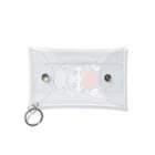 きぐるみあにまるず！のハート抱っこ着ぐるみネコ Mini Clear Multipurpose Case