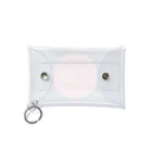 marinaのソフトクリーム（neon pink circle） Mini Clear Multipurpose Case