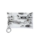 hilo tomula トムラ ヒロのThe Doggone Dog Is Mine パターン Mini Clear Multipurpose Case