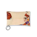 Art Baseのエゴン・シーレ / 1917 /Portrait of Marga Boerner / Egon Schiele Mini Clear Multipurpose Case