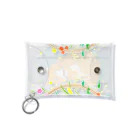 たかはし あいさのキツネ犬のお昼寝 Mini Clear Multipurpose Case