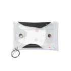 mya-mya=MIYA JUNKO's shop 02のodd-eyed cat Mini Clear Multipurpose Case