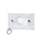 ほっかむねこ屋（アトリエほっかむ）のラグビーねこ Mini Clear Multipurpose Case