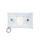 kune-kuneのくろたまウサギ　クネクネTシャツ Mini Clear Multipurpose Case