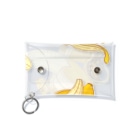 檸檬飴のクレステッドゲッコー(ピンストライプ、ダルメシアン)×バナナ Mini Clear Multipurpose Case
