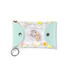 aska/ねこのかんづめのフルーツでスイーツでエビフ…？ Mini Clear Multipurpose Case