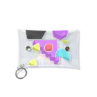 エソラコトのころころアイソメ女子 Mini Clear Multipurpose Case