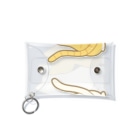 かわいいもののおみせ　いそぎんちゃくの仲良し猫の背中　茶白&白 Mini Clear Multipurpose Case