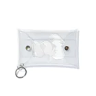 TONPESO SHOPの重なり文鳥 Mini Clear Multipurpose Case