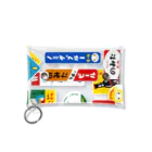 ツチヤヒトミののみたのホーロー看板風 Mini Clear Multipurpose Case