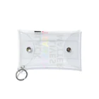 RIRI_designのBLACK TRANS LIVES MATTER（ブラック・トランス・ライブス・マター） Mini Clear Multipurpose Case