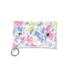 Textile for Babyの赤ちゃんのおもちゃ箱(ピンク) Mini Clear Multipurpose Case