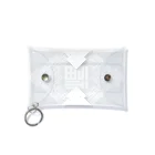 usomusoの倒福-dào fú-/white Mini Clear Multipurpose Case