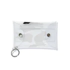 Y O L KのANGRY CAT Mini Clear Multipurpose Case