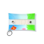 Lily bird（リリーバード）の野原のトラ猫さん Mini Clear Multipurpose Case