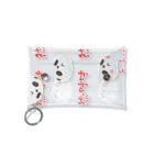 睡眠不足-suimindaiji-のほかほか！パンダ饅頭！！ Mini Clear Multipurpose Case