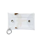 アニマルカフェ　The zoo &猛禽屋中部の標本Tシャツ Mini Clear Multipurpose Case