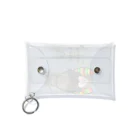 Taicho ShopのLove and Peace こころはみつ Mini Clear Multipurpose Case