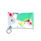 mya-mya=MIYA JUNKO's shop 02のクマとクマでぐるぐる Mini Clear Multipurpose Case