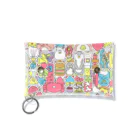 mugny shopのぎゅうぎゅう(パステルカラー) Mini Clear Multipurpose Case