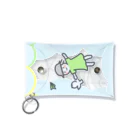 kidsnaco （きづなこ）の空をお散歩（車いす・男の子） Mini Clear Multipurpose Case