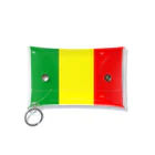 DRIPPEDのRASTAFARI LION FLAG-エチオピア帝国の国旗- Tシャツ Mini Clear Multipurpose Case