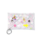 Futakawa Mayuのグッズショップのクリアマルチケース ミニ 春カラー Mini Clear Multipurpose Case